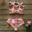 Two-Pieces Women Floral Push-Up Padded Bra Ruffles Bikini Set Swimsuit Swimwear Bathing Suit Beachwear Floral Printed Swimsuit Knotted String Triangle Bikini Tie Side High Cut Cheeky Bikini Set