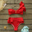 Two-Pieces Women Floral Push-Up Padded Bra Ruffles Bikini Set Swimsuit Swimwear Bathing Suit Beachwear Floral Printed Swimsuit Knotted String Triangle Bikini Tie Side High Cut Cheeky Bikini Set