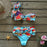 Two-Pieces Women Floral Push-Up Padded Bra Ruffles Bikini Set Swimsuit Swimwear Bathing Suit Beachwear Floral Printed Swimsuit Knotted String Triangle Bikini Tie Side High Cut Cheeky Bikini Set