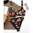 Modern Blue High Waist Bikini Push Up Swimwear Women Dragon Printed Bikini Set Retro Swimsuit Women's High Waist Bikini Swimsuits Twist Push Up Two Piece Bathing Suits Tummy Control Swimwear