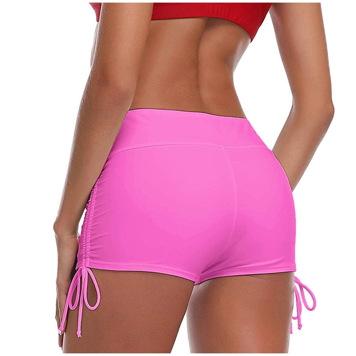 High Waist Bikini Bottoms Women's High Waisted Shorts Swim Bottoms Full Coverage Bikini  Swimsuit Bottom For Women Swimming Panties Ladies Summer Fashion Solid  Bikinis Swim Shorts Bottom Women's Swimsuit