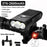 10000mAh Bike Light USB Rechargeable 5000 Lumens Bike Headlight LED Super Bright Front Lights And Back Rear Light Set For Night Riding Bicycle Lights Front And Back Rechargeable With 3 Modes