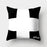 Black White Geometric Cushion Cover Pillowcase Sofa Cushions Decorative Pillow Covers Stripe Pattern Throw Pillow Case Daily Decorations Sofa Throw Pillow Case Cushion Covers Pillowcase Polyester Home Decor Pillow Cases 45x45CM