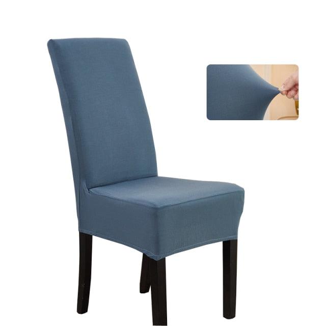 Solid plain dyed Chair Covers Spandex For Wedding Dining Room Office Banquet housse de chaise chair cover Stretch Spandex Dining Room Chair Covers – Universal Removable Washable Chair Seat Slipcovers Protector for Kitchen Ceremony Wedding