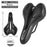 Bike Saddle Mountain Road Bike Seat PU Leather Gel Filled Cycling Cushion Comfortable Shockproof Bicycle Saddle Seat Cushion For Men Comfort Bike Saddle Anti-Slip Bicycle Saddle Waterproof Bicycle Seat For Mountain Bike Seat