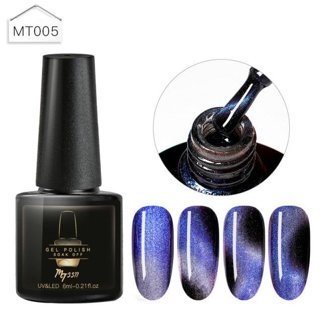 Popular Cat Eye Gel Nail Polish Magnetic Colorful UV Rainbow Gel Fashion Charming Effect Modern Design - STEVVEX Beauty - 99, Art Manicure, Art Nail Polish, Cat Eye Gel Nail Polish, Colorful Nail Polish, Elegant Nail Polish, Fashion Nail Polish, Gel Nail Polish, Glossy Nail Polish, Luxury Design, Luxury Women Nail Polish, Modern Colors, Nail gel, Nail Polish, New Nail Polish, Popular Nail Polish, Stylish Design Nail Polish, Women Nail Polish, Womens Nail Polish - Stevvex.com