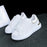 New Fashion White High Quality Women's White Thick Soled Sports Casual Couple Shoes Summer Lace-Up Trainers Gym Tennis Running Breathable High Quality Sneakers - STEVVEX Shoes - 106, Air Mesh Sneakers, Elegant Women Sneakers, Lace-up Sneakers, Leather Sneakers, Leather White Sneakers, Shoes, Walking Sneakers, White Shoes, White Womens Sneakers, Women Flat Leather Shoes, Women Flat Shoes, Women shoes, Women sneakers, Women's Sport Sneakers, Womens Fitness Sneakers, Womens Leather Sneakers - Stevvex.com