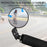 Stainless Steel Rotatable Bicycle Rearview Mirror Bike Rear View Mirror Cycling HandleBar Mirrors Rotating Adjustable HD Safety Convex Mirror With Wide Filed Of View For Mountain Bike