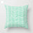 Mint Green Cushion Cover Pillowslip Home Supplies Decorative Fresh Mint Green Gray Watercolour Stripes Generic Solid Decorative Bedroom Pillow Cases Covers Pillow Case Simple Living Room