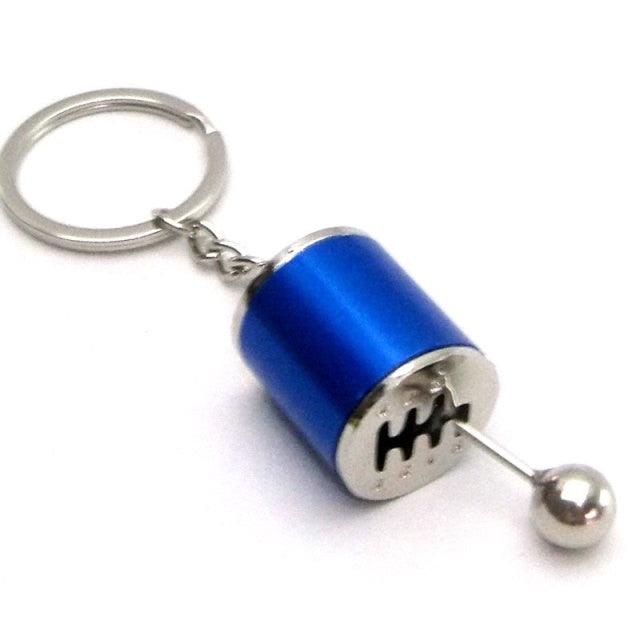 Creative Gift Car Metal Keychain Turbo Gear Hub Pendant Brake Disc Shock Absorber Pendant Alloy Short Quick Shifter Key Chain Ring Charming Auto Rainbow Metal Pendant Keyring Wheel Rim Tire Rotary Engine Keyring