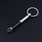 Creative Gift Car Metal Keychain Turbo Gear Hub Pendant Brake Disc Shock Absorber Pendant Alloy Short Quick Shifter Key Chain Ring Charming Auto Rainbow Metal Pendant Keyring Wheel Rim Tire Rotary Engine Keyring