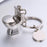 Creative Gift Car Metal Keychain Turbo Gear Hub Pendant Brake Disc Shock Absorber Pendant Alloy Short Quick Shifter Key Chain Ring Charming Auto Rainbow Metal Pendant Keyring Wheel Rim Tire Rotary Engine Keyring