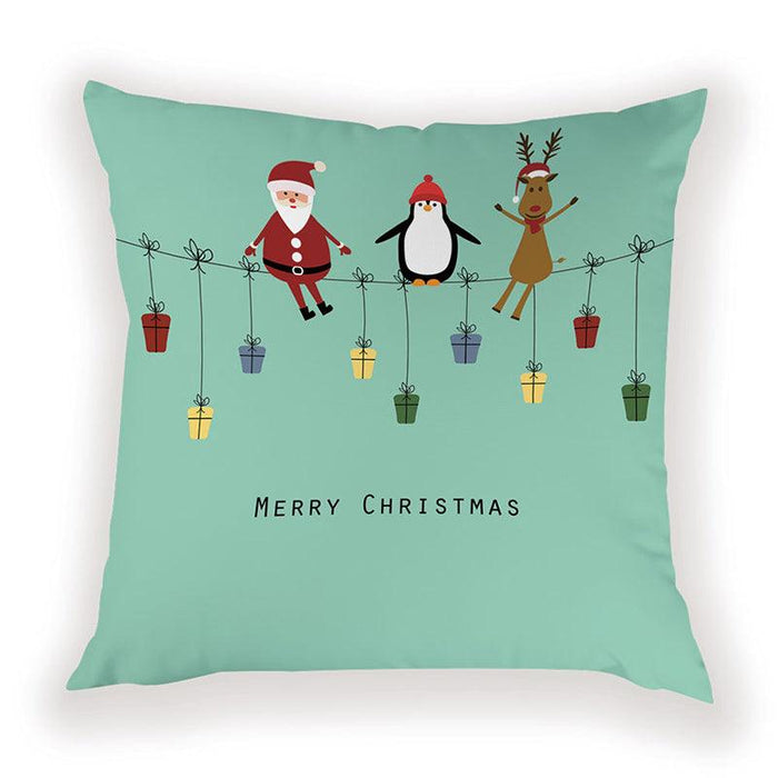 New Year Christmas Decorations Pillows Cover Christmas Décor for Home Christmas Tree Snowflake Snowman Reindeer Home Decor Throw Pillow Case Cushion Cover Santa Merry Christmas Gift Xmas 45x45cm - STEVVEX Decor - 54, American Luxury cushions, Animal Pillowcase, Animals Cushion Covers, christmas decor, Christmas Decoration Covers, Christmas Gifts, Cushion, Cushion Cover, Decorative Pillow Case, home decor, Home Design, Pillow, Pillow Case, Pillow covers, Santa Claus Cushion Covers - Stevvex.com