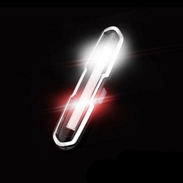 Bike Tail Light Ultra Bright USB Rechargeable LED Bicycle Rear Light 5 Light Mode Headlights High Visibility Bike Rear Light USB Rechargeable LED Bicycle Tail Light Waterproof Cycling Safety Flashlight With Multiple Modes