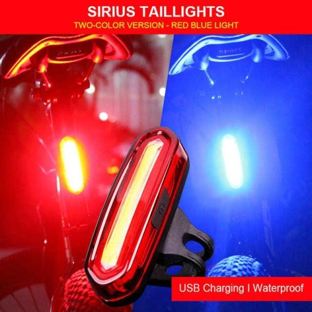 Bike Tail Light Ultra Bright USB Rechargeable LED Bicycle Rear Light 5 Light Mode Headlights High Visibility Bike Rear Light USB Rechargeable LED Bicycle Tail Light Waterproof Cycling Safety Flashlight With Multiple Modes