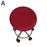 Polyester Fabric Round Chair Cover Waterproof Dining Seat Chair Covers Hotel Banquet Seat Covers Chair Protector Round Bar Stool Seat Covers Washable Stool Cushion Slipcover Elastic Bar Chair Covers