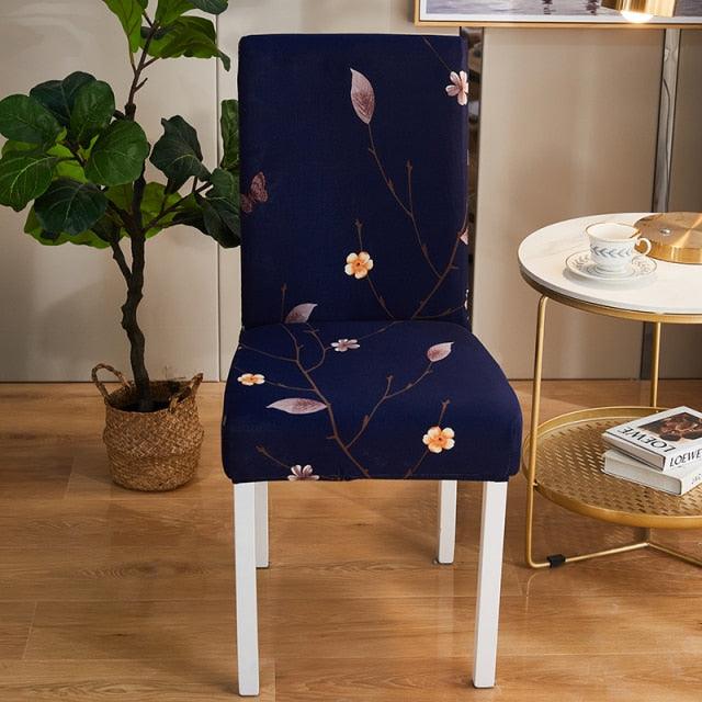 Spandex Seat Chair Cover Removable Slipcover Anti-Dirty Kitchen Cover For Banquet Wedding Dinner RestaurantStretch Spandex Dining Chair Slipcovers Removable Washable Dining Room Chair Protector Cover Seat Slipcover