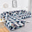 Sofa Cover Geometric Couch Cover Elastic Sofa Cover for Living Room Pets Corner L Shaped Chaise Longue Sofa Slipcover Shaped Sofa Slipcovers with Elastic Bottom, Jacquard Chaise Lounge Set for Living Room