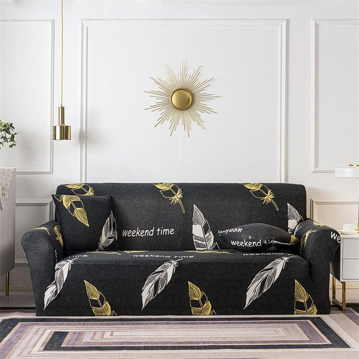 Geometric Sofa Covers Stretch Plaid Sofa Slipcovers for Living Room Elastic Sofa Cover Couch Armchair Cover Towel 1 2 3 4 Seater Slipcover For Sofas Loveseat Armchair Living Room Universal Furniture