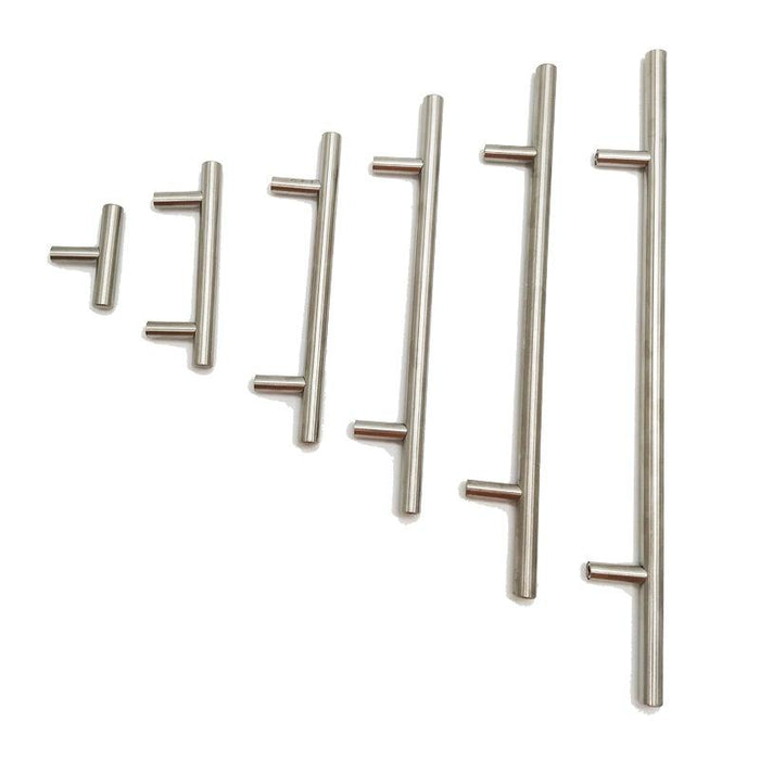 Stainless Steel Kitchen Door Cabinet T Bar Handle Pull Knob cabinet Knobs Furniture Handle Cupboard Drawer Handle Stainless Steel Hollow Bar Drawer Pulls Cupboard Knob for Kitchen Furniture Hardware