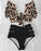 High Waist Bikini Ruffle Swimwear Women Print Swimsuit Push Up Bikinis Plus Size Bathing Suits Floral Beach Wear Bikini Swimsuits for Teen Girls