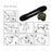 Multi size Sponge Black Hair Styling Donut Bun Curler Maker Ring Magic Foam Donut Twist Tool Hair Clip Easy To Carry And Use Hair Styling Tools For Women