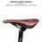 Bike Saddle Hollow Bicycle Cushion One-Piece PU Leather Soft Comfortable Seat For Men Women Road Mountain Cycling Saddles Bicycle Seat Waterproof Comfortable Road Bike Saddle Memory Foam Padded Replacement For Road Bikes