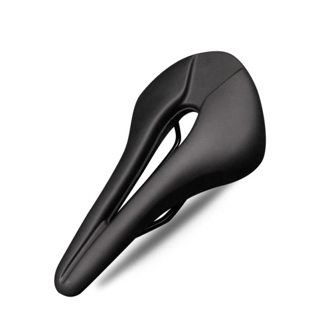 Bike Saddle Hollow Bicycle Cushion One-Piece PU Leather Soft Comfortable Seat For Men Women Road Mountain Cycling Saddles Bicycle Seat Waterproof Comfortable Road Bike Saddle Memory Foam Padded Replacement For Road Bikes