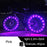 Waterproof LED Bike Wheel Light  Bicycle Spoke Light Bicycle Tire Light Strips Cycling Safety Warning Lamp Bike Wheel Lights  Safety Warning Tire Strip Light For Night Riding Glow Light Fun Safety Light Bike Accessories For Kids