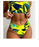 Push Up Women Bikinis Swimwear  Women's Bathing Suits Push Up Halter Bandage Bikini Floral Printing Swim Bottoms Two Piece Swimsuits Women Swimsuits Bathing Suit Halter  Leaf Print Beach Wear Plus Size