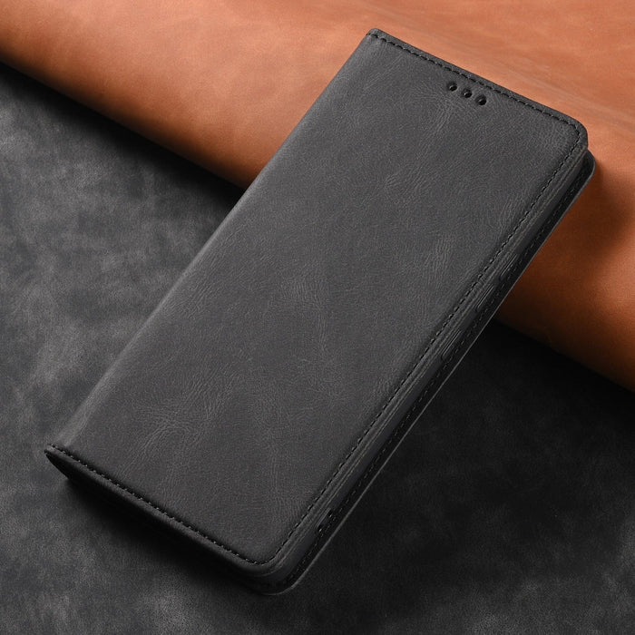 Protective Case with Card Slot Holder Hidden Magnetic Closure Shockproof Wallet Cover Flip Leather Wallet Case For Xiaomi Redmi Note 11 11s 10 10C 10s 9s 8 9 9A 9T Pro MAX 8T POCO M3 Card Holder Protect Cover