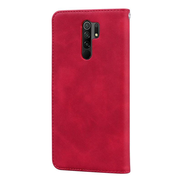 PU Leather Flip 1 Wallet with Card Slots Cover 360 Cover For Xiaomi Redmi 9 Case Flip Luxury Magnetic Case For Redmi 9 Case Cover Wallet Leather Case for Redmi 9