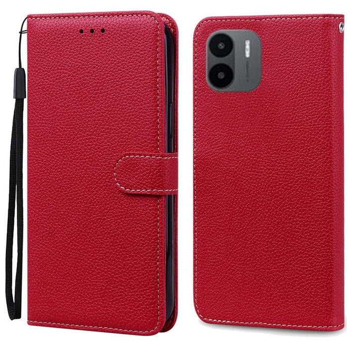 PU Leather Magnetic Cover with Shockproof Interior Bumper For Redmi A1 Case Xiaomi Redmi A1 Flip Wallet Leather Case For Xiaomi Redmi A1 RedmiA1 A 1 Book Phone Cover