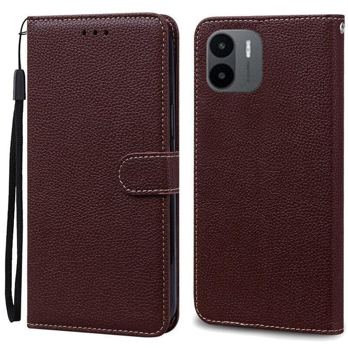 PU Leather Magnetic Cover with Shockproof Interior Bumper For Redmi A1 Case Xiaomi Redmi A1 Flip Wallet Leather Case For Xiaomi Redmi A1 RedmiA1 A 1 Book Phone Cover