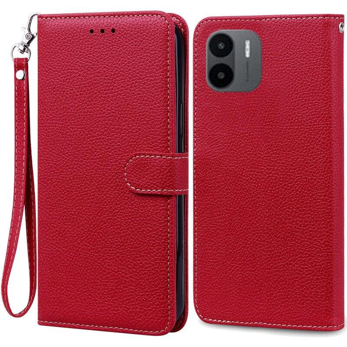 PU Leather Magnetic Cover with Shockproof Interior Bumper For Redmi A1 Case Xiaomi Redmi A1 Flip Wallet Leather Case For Xiaomi Redmi A1 RedmiA1 A 1 Book Phone Cover