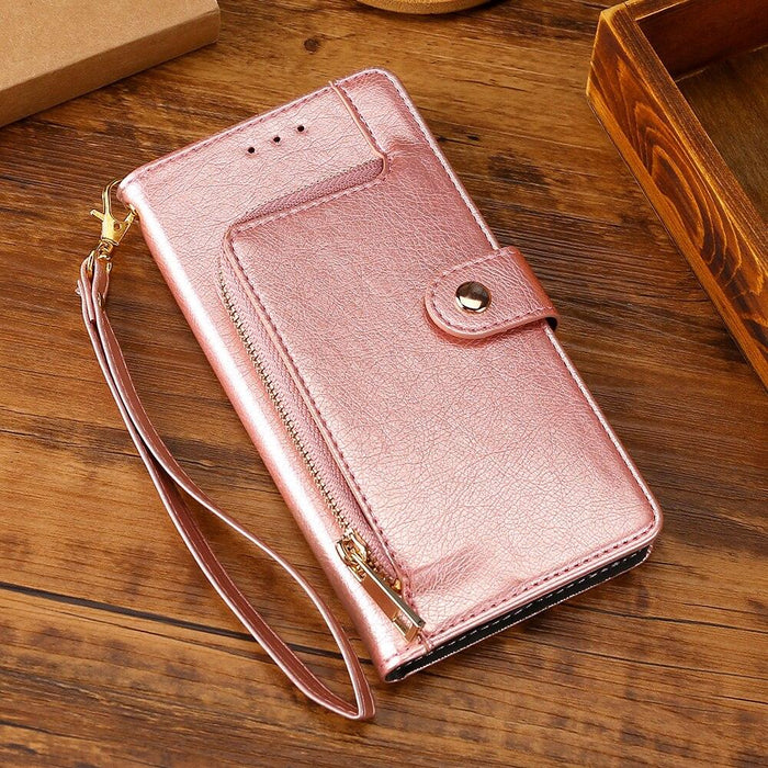 Purse Leather Feature Flip Case Cover Wallet Case For Redmi Note 11 10 Lite 10S 10T 9 9T 8 8T 7 6 5 Pro 4 4X 5A 3 Card Slots  Buckle Shell Leather Cover