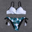 Push Up Bikinis 2022 New Swimwear Women's Bikini Swimsuits Floral Printed Bathing Suits for Women 2 Piece Bikini Women Floral Print Bikini Sets Swimsuit Beach Wear Bathing Suit Female  Two Pieces