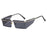 Rectangle Sunglasses Frameless Glasses Classic New Small Rimless Sunglasses For Women New Fashionable Square Sunglasses For Men New Eyewear Retro Rectangle Shape Glasses For Female In New Shades