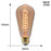 Retro Edison Lamp Vintage Light Bulb For Home Decor Ampoule Incandescent Lamp Light Bulbs Decorative Incandescent Light Bulbs Ideal For Home Decor