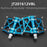 Road Bike Pedals Aluminum Alloy Anti-slip Bicycle Pedals Hollow-Carved Design Pedals Bicycle Accessories Mountain Bike Pedals Flat Bicycle Pedals Platform Cycling Sealed Bearing Aluminum Pedals For Mountain Bike