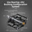 Road Bike Pedals Aluminum Alloy Anti-slip Bicycle Pedals Hollow-Carved Design Pedals Bicycle Accessories Mountain Bike Pedals Flat Bicycle Pedals Platform Cycling Sealed Bearing Aluminum Pedals For Mountain Bike