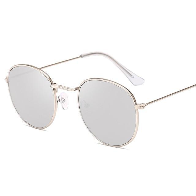 Round Style New Oval And Retro Shape  Sunglasses For Women New Elegant Design Eyewear For Women Men Small & New Round Glasses For Men & Women