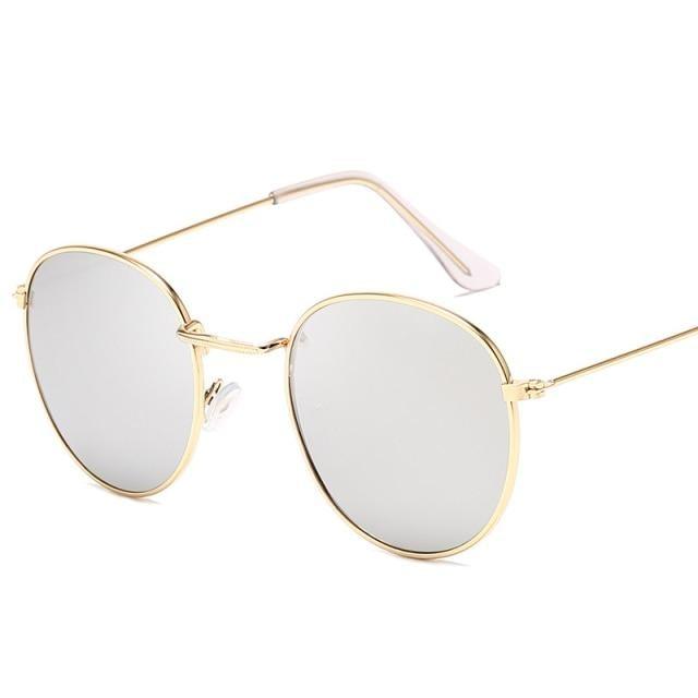 Round Style New Oval And Retro Shape  Sunglasses For Women New Elegant Design Eyewear For Women Men Small & New Round Glasses For Men & Women