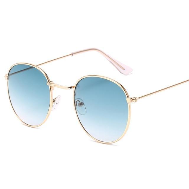 Round Style New Oval And Retro Shape  Sunglasses For Women New Elegant Design Eyewear For Women Men Small & New Round Glasses For Men & Women