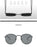 Round Style New Oval And Retro Shape  Sunglasses For Women New Elegant Design Eyewear For Women Men Small & New Round Glasses For Men & Women