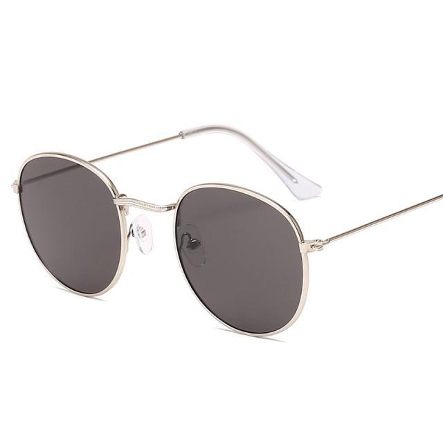 Round Style New Oval And Retro Shape  Sunglasses For Women New Elegant Design Eyewear For Women Men Small & New Round Glasses For Men & Women