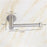 Self-Adhesive Stainless Steel Toilet Roll Paper Holder Organizers Bar Towel Ring Rail Rack Non-Drilling Toilet Accessories Toilet Paper Holder Wall Mounted Stainless Steel Toilet Roll Holder Brushed Nickel Toilet Tissue Holder For Bathroom