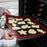 Silicone Grill Mat 30X40cm Baking Mat Breathable BBQ Cookie Bread Mat Oven Microwave High Temperature Baking Kitchen Tools  Silicone Baking Mat Sheet Non-Slip Washable Reusable Baking Mat Washable Reusable Non-Stick Mat Liner For BBQ Black Mat For BBQ