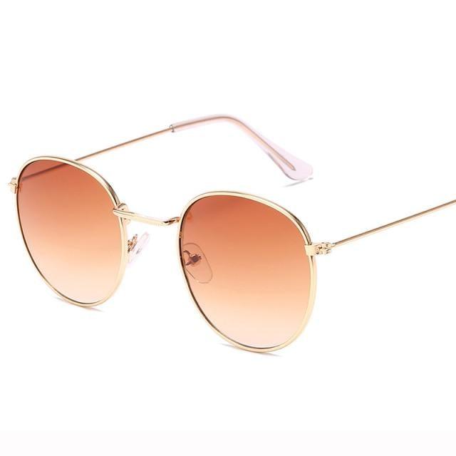 Simple Fashion Design Small Sunglasses For Women Round Shape Glasses For Men/Women Luxury Eyeglasses UV Protection Lightweight Driving Fishing Sports Mens Sunglasses