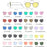 Simple Fashion Design Small Sunglasses For Women Round Shape Glasses For Men/Women Luxury Eyeglasses UV Protection Lightweight Driving Fishing Sports Mens Sunglasses